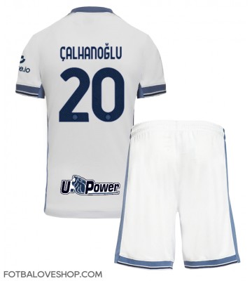 Inter Milan Hakan Calhanoglu #20 Dětské Venkovní Dres 2024-25 Krátký Rukáv (+ trenýrky)